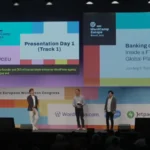 WCEU 2025 Banking on WordPress intro mit Jon Ang und Tom Wilmot