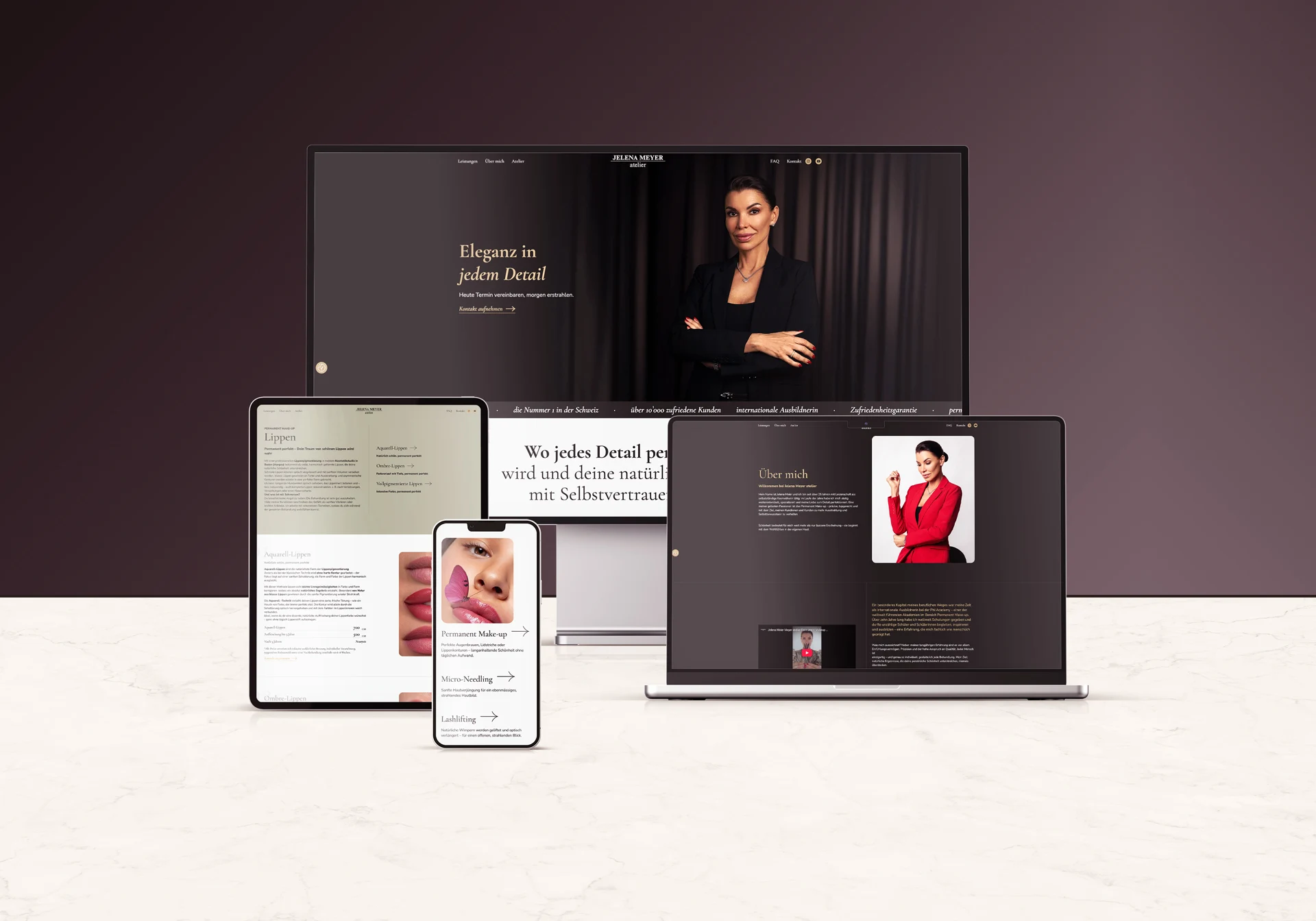 Jelena Meyer Atelier Multi Device Mockup